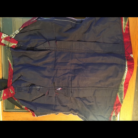 African wrapper Fabric Top - Picture 4 of 4